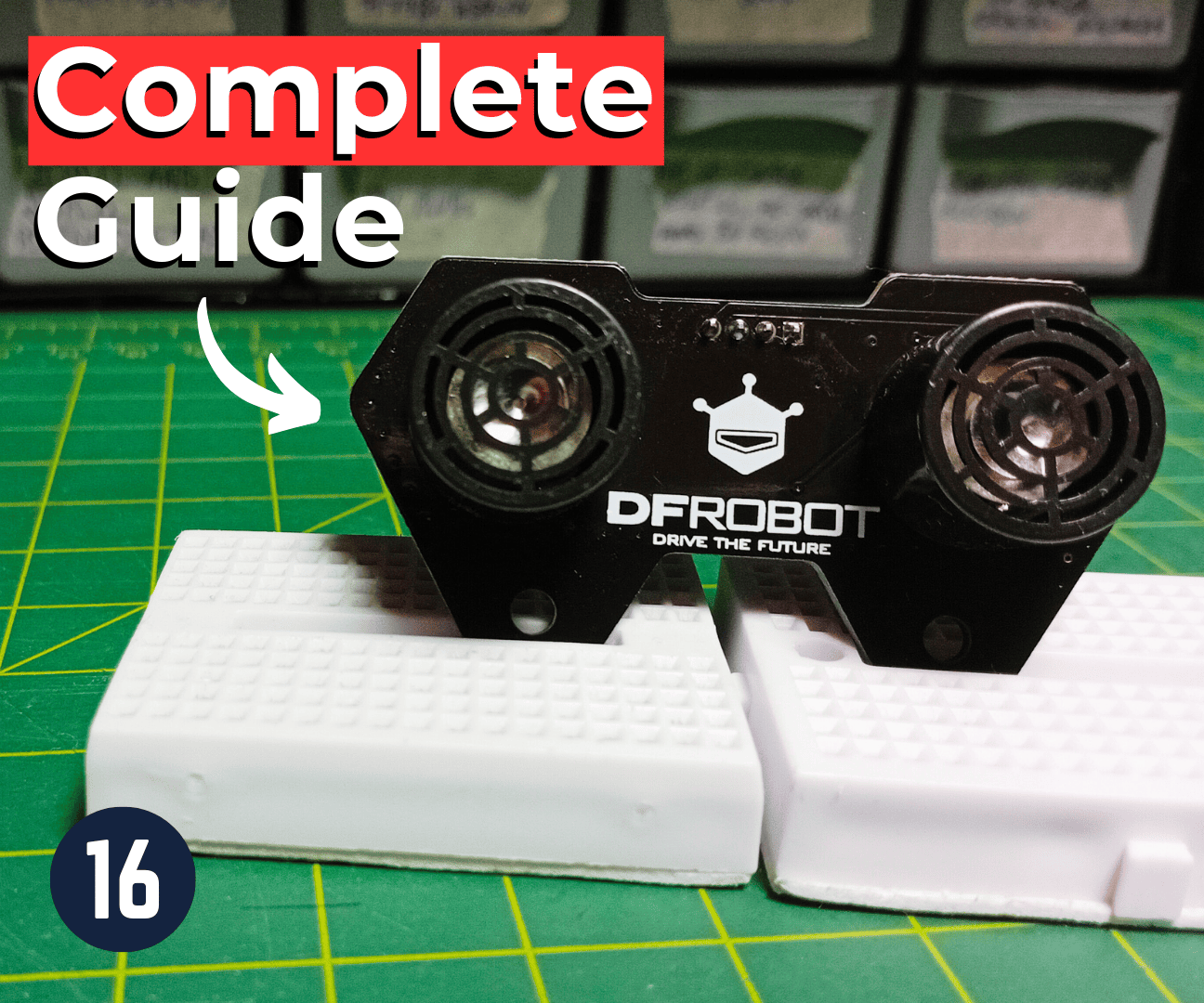 Ultrasonic Sensor With Arduino - Lesson #16