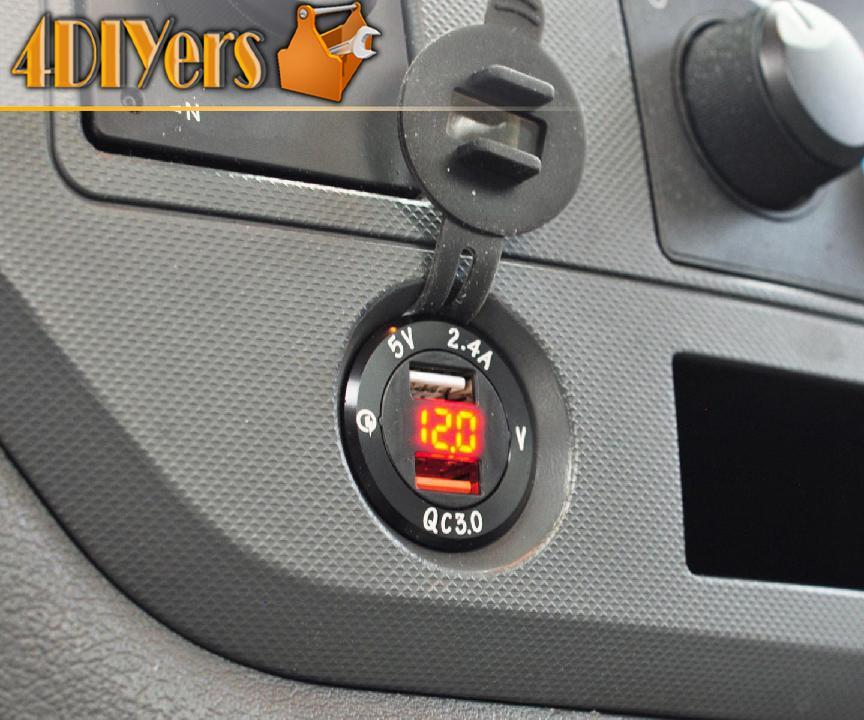 How to Replace a 12v Cigarette Lighter Socket With a USB Charger Port