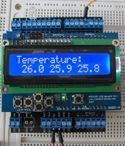 Temperature With DS18B20