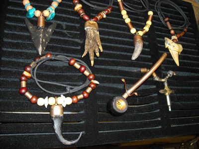 Fake Gator Tooth Necklace