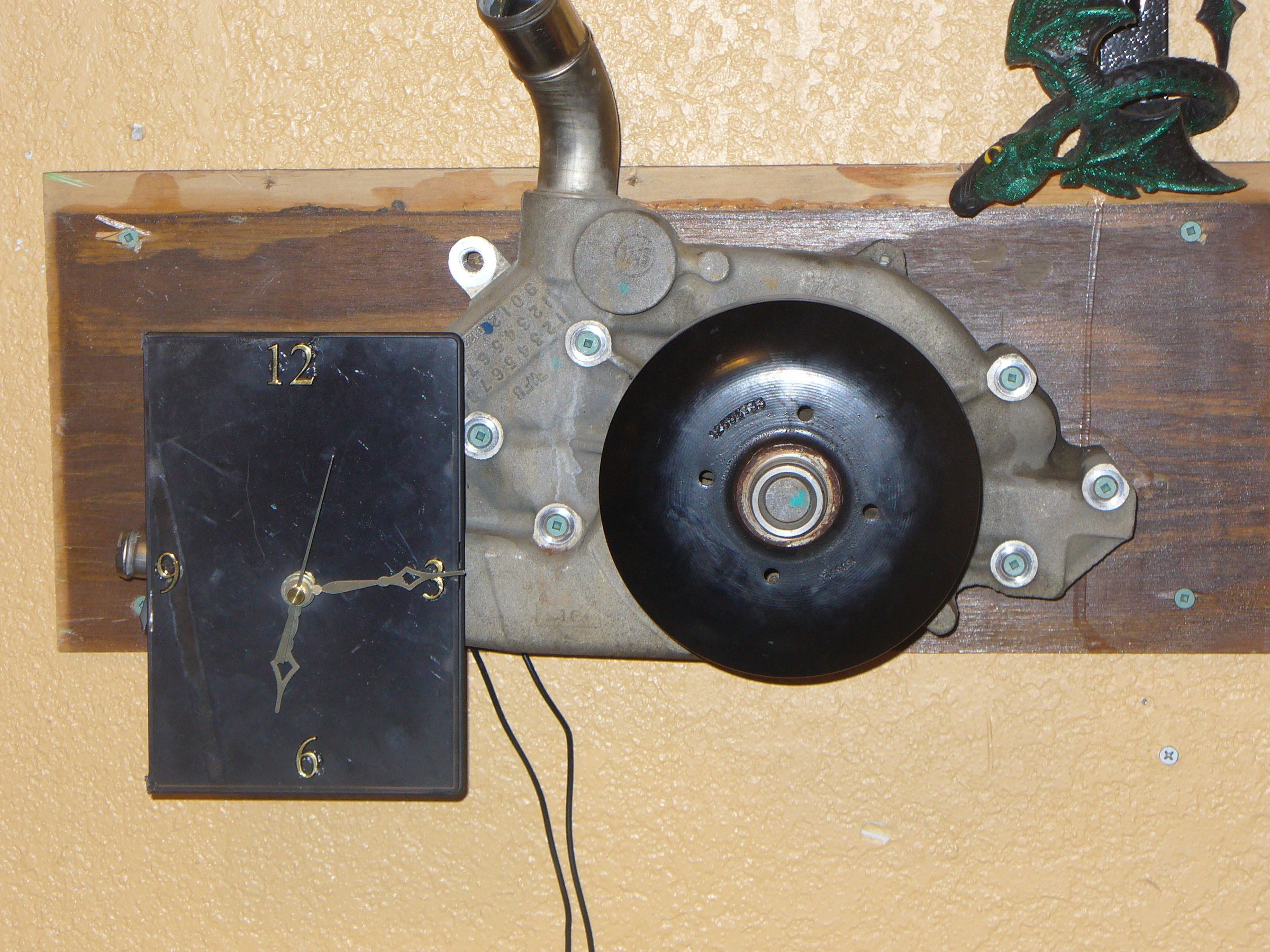 Water Pump Clock 5 Steps (with Pictures) Instructables