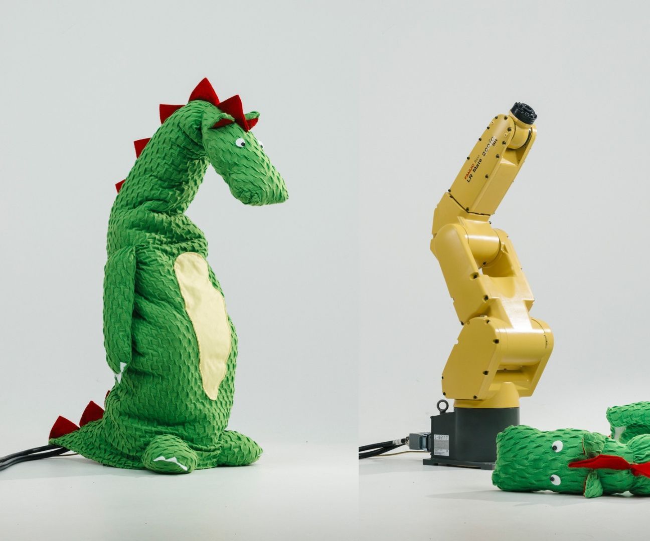 Dragon Costume for Industrial Robot