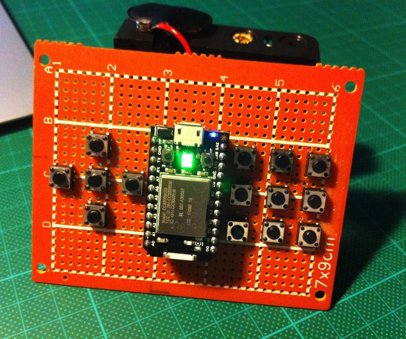 Spark Core IoT controller