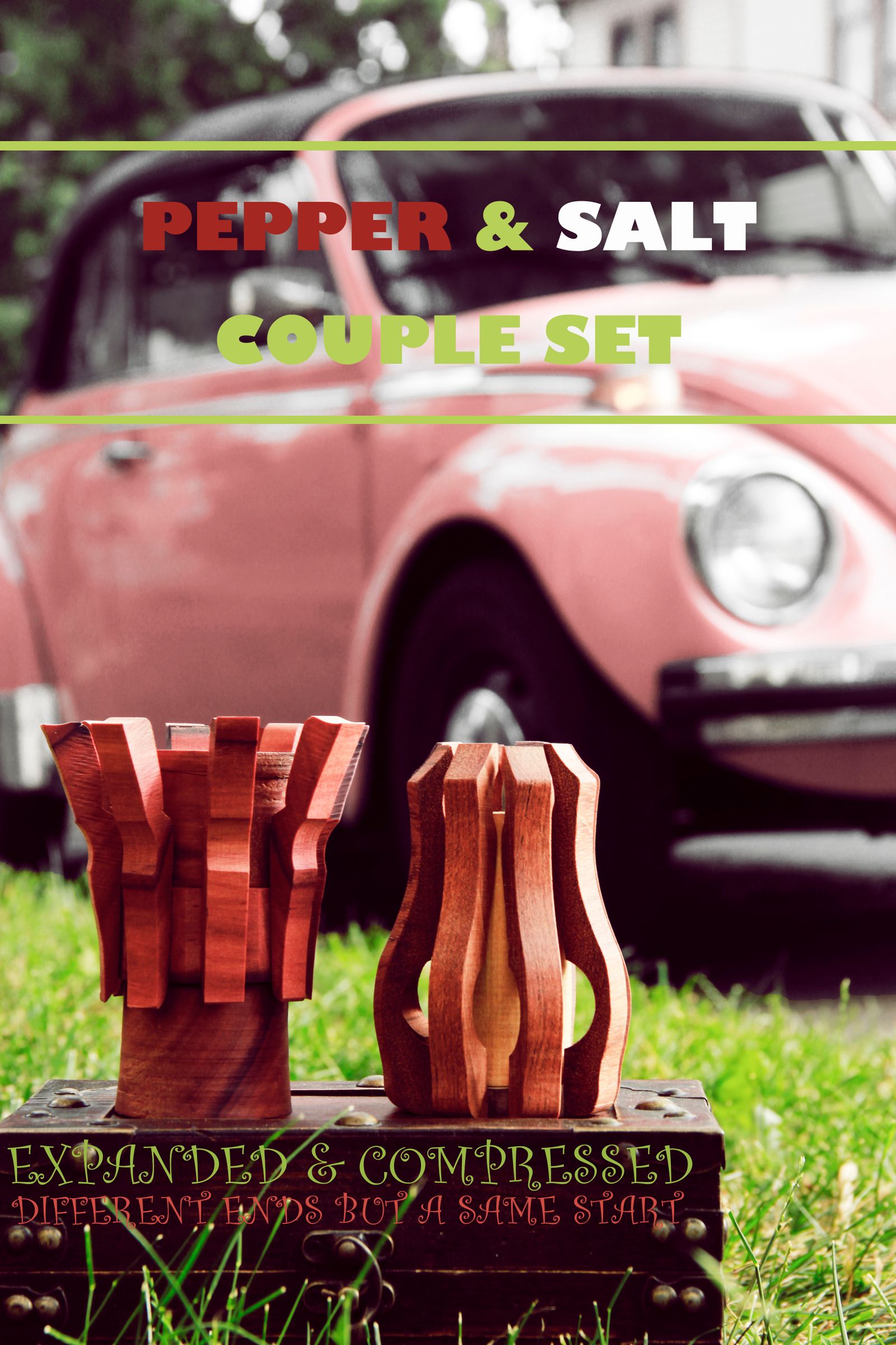 Salt and Pepper Couple Set