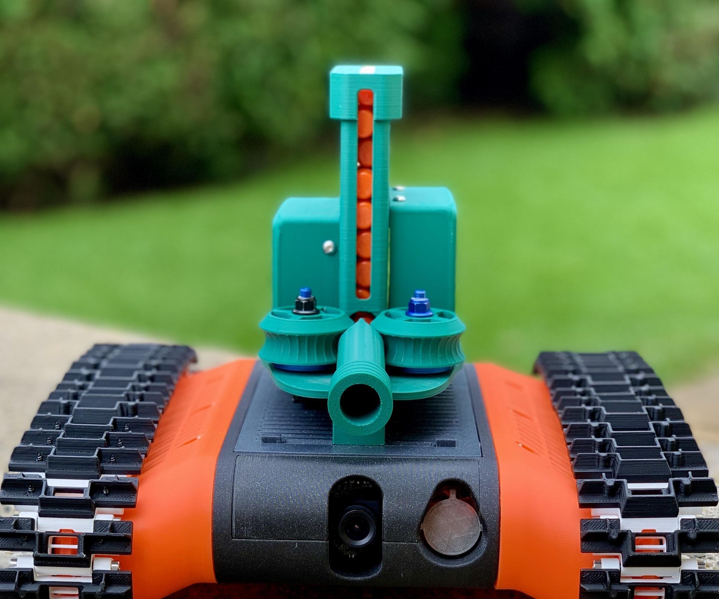 Nerf Dart Launcher for the FPV-Rover and FPV-Trike