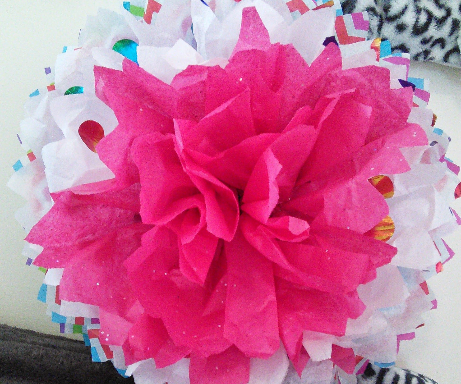 Inexpensive Flower Wall Art in Minutes .