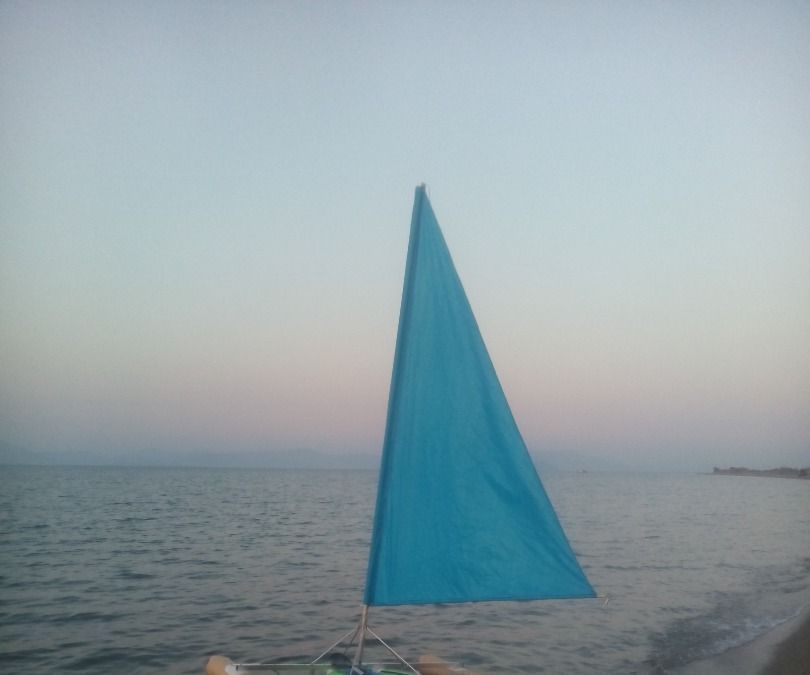 Intex Kayak Sailing