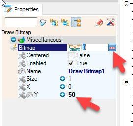 In Visuino Add & Set Components