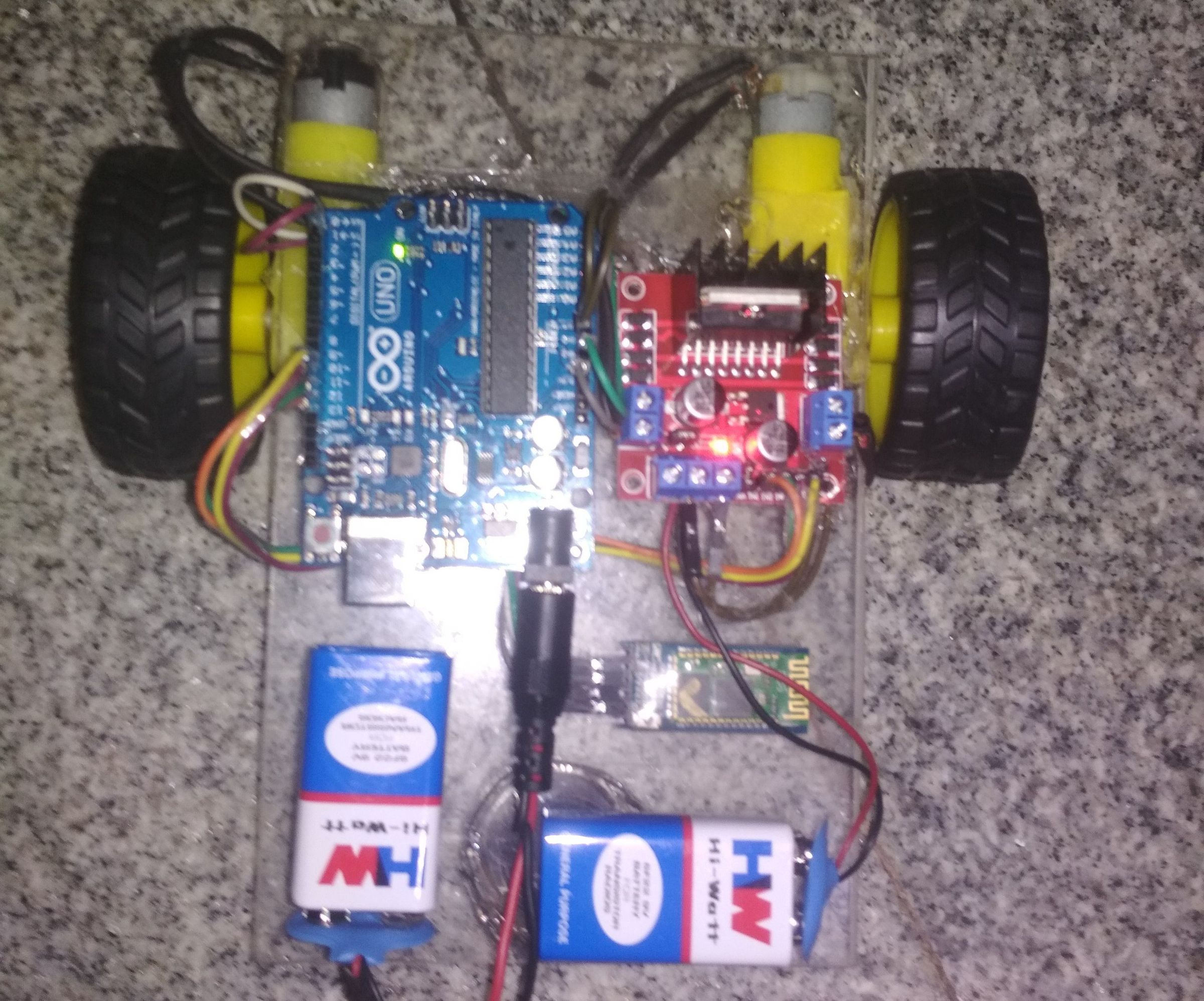 Bluetooth Control Car