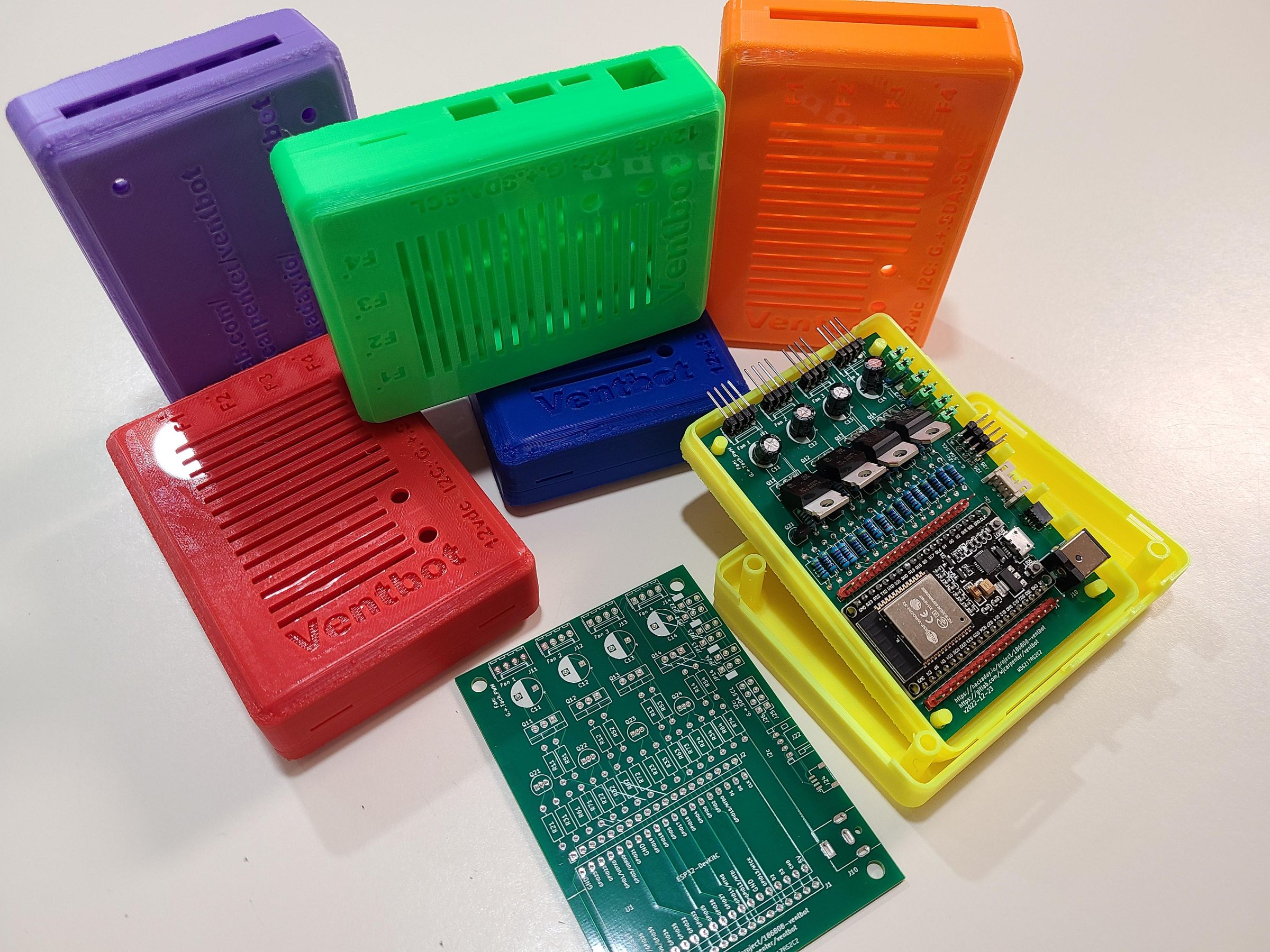 Ventbot, a DIY Home HVAC Vent Booster Warm Side Cool, Cool Side Warm