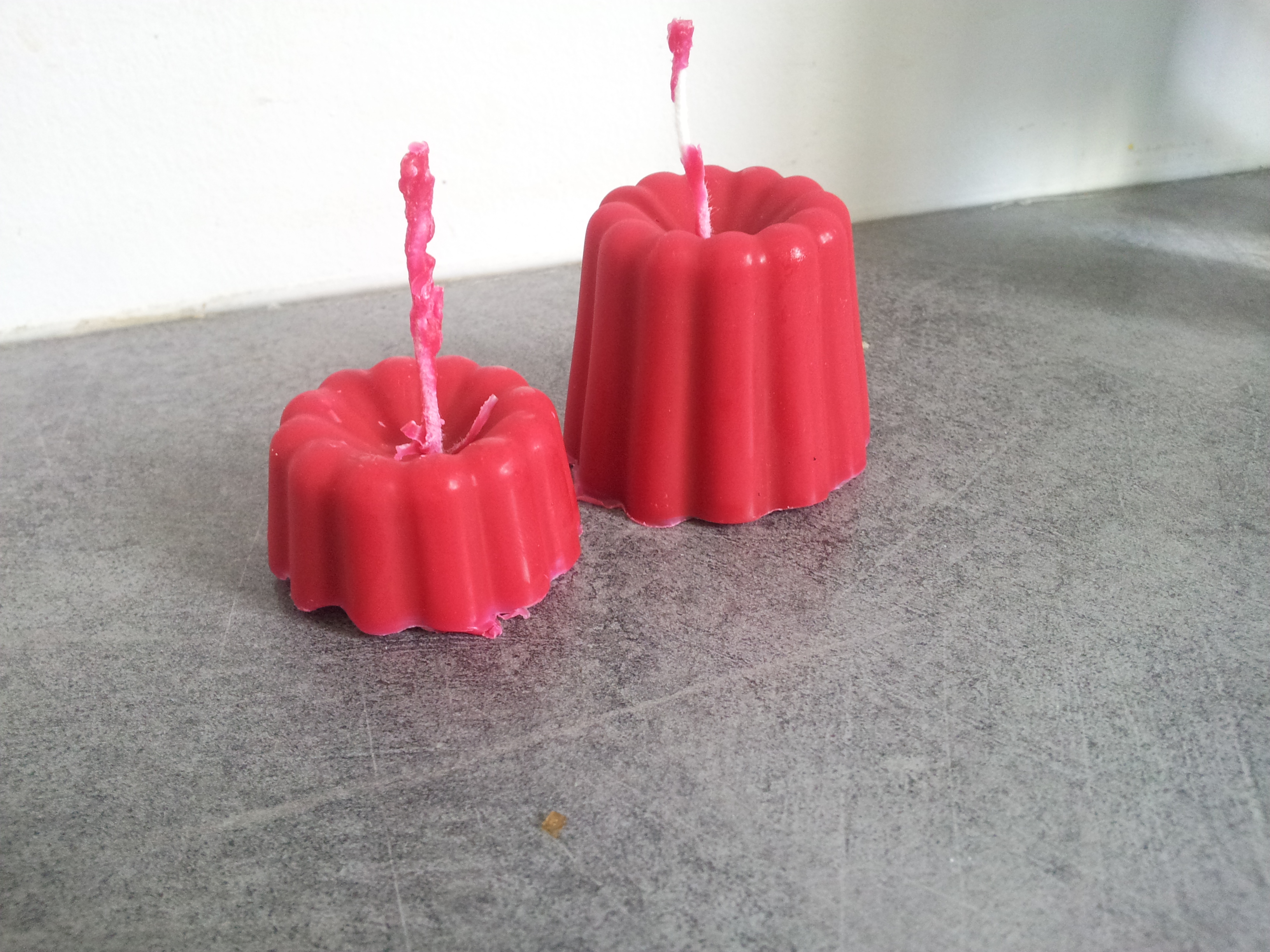 HOW TO MAKE CANDLE WITH BABYBEL WAX / FAIRE DES BOUGIES AVEC LA CIRE DE