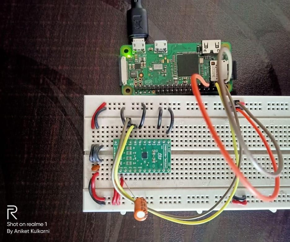 The INS! ASM330LHH IMU Interfacing With Raspberry Pi Zero 