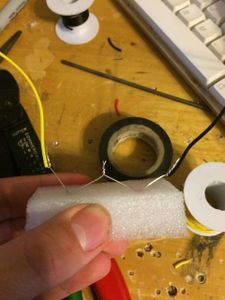 Mounting and Wireing the LEDs
