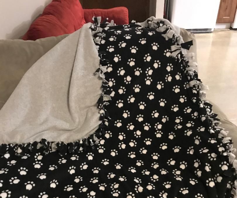Making a Tie Blanket
