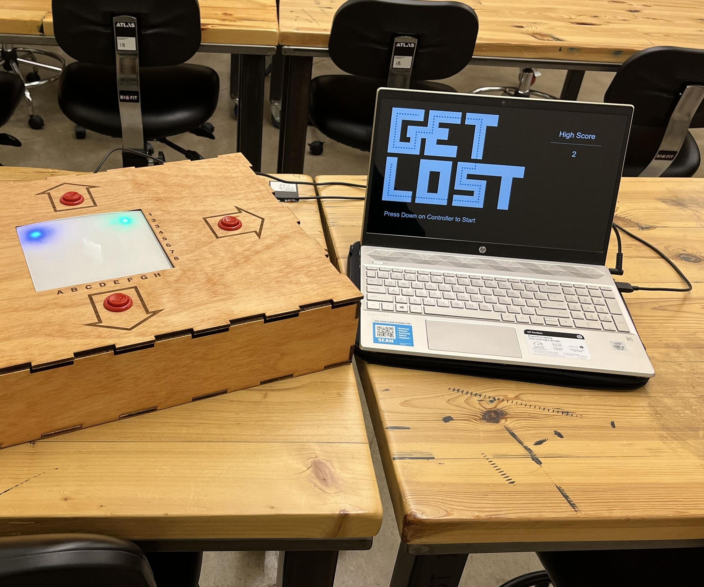 Get Lost: a Collaborative Maze Game