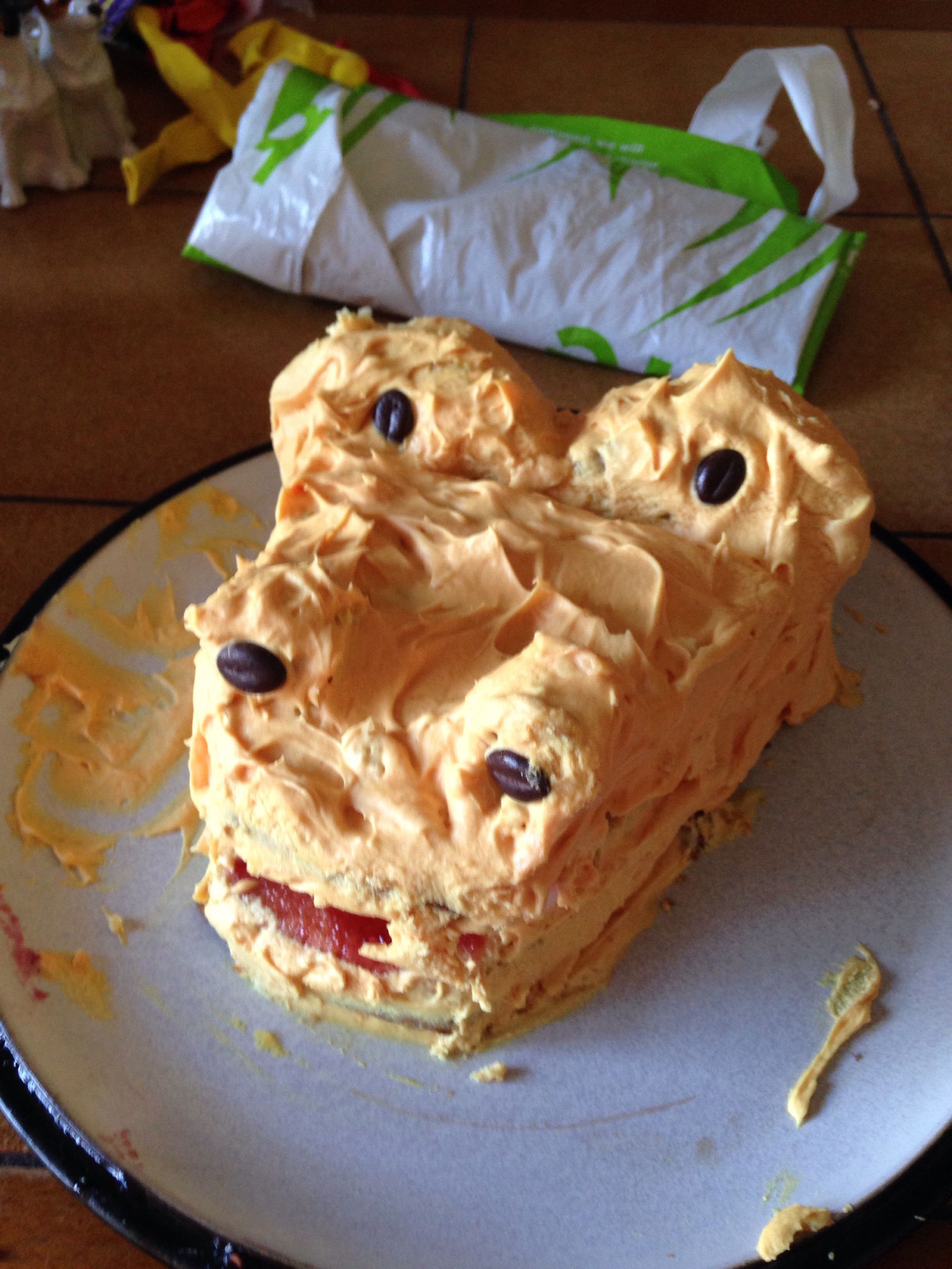 Halloween Dragon Cake