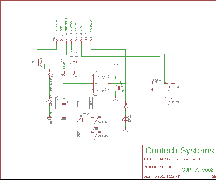555 Monostable on Delay Timer