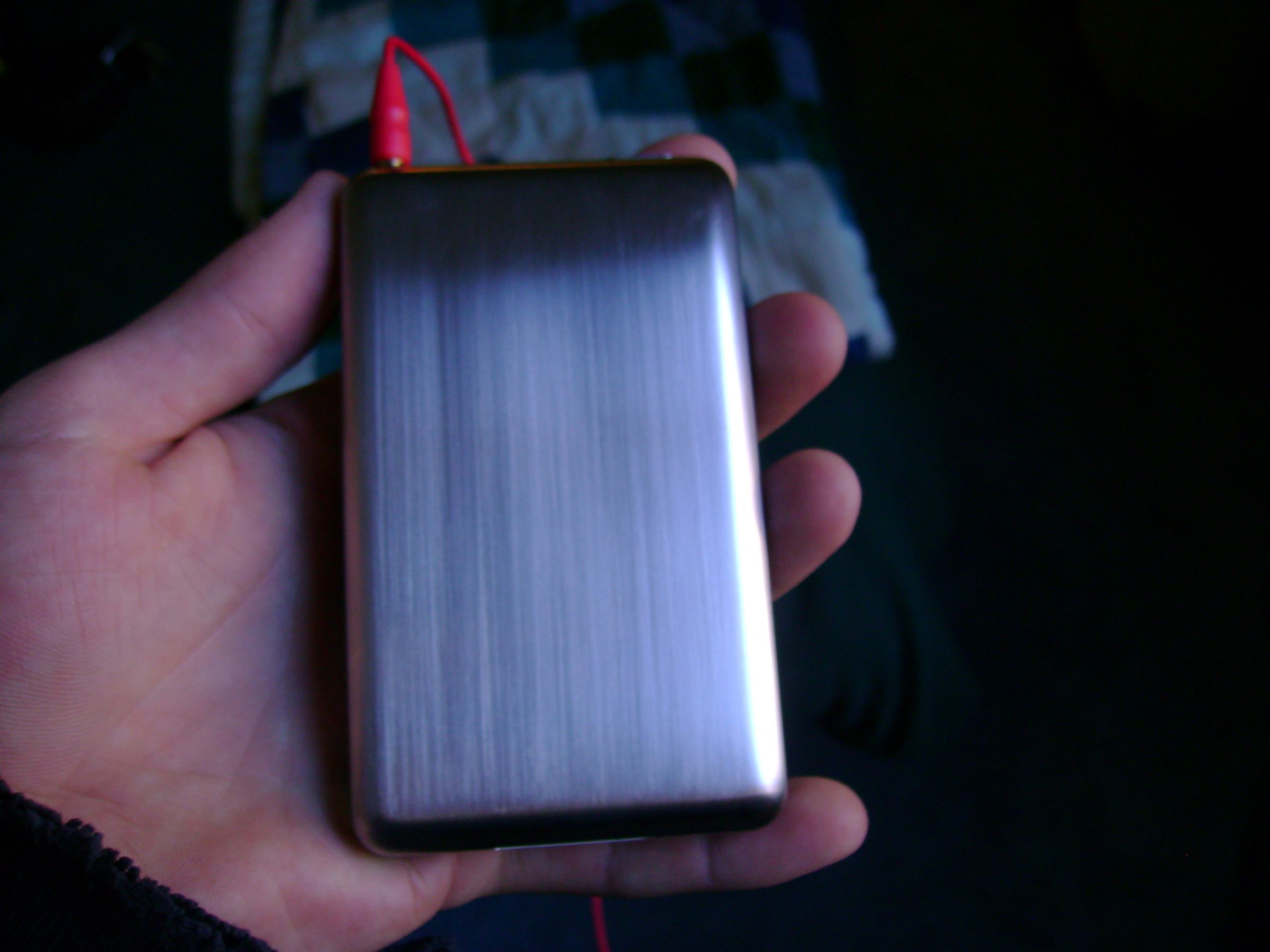 Brushed Steel IPod Back!