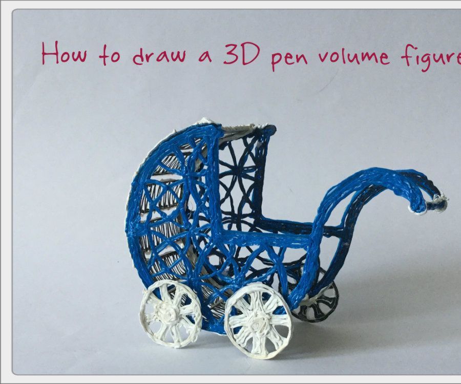 How to Draw a 3D Pen Volume Figures.