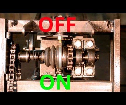 The inclusion of a motorcycle wheel drive