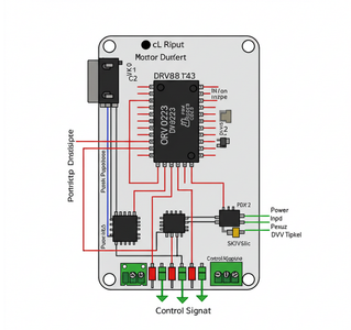 Motor Driver Board Using DRV8243