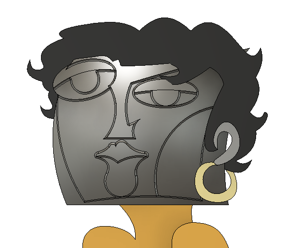 Let's Build "Cubism Gal" Part 2