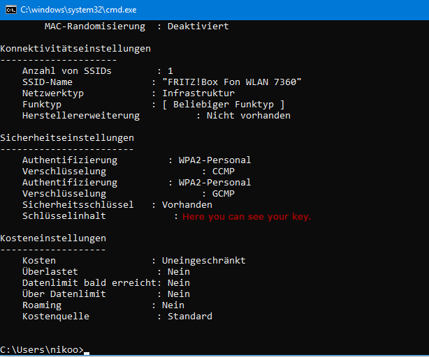 Find WLAN Password (just Need to Be Connected)