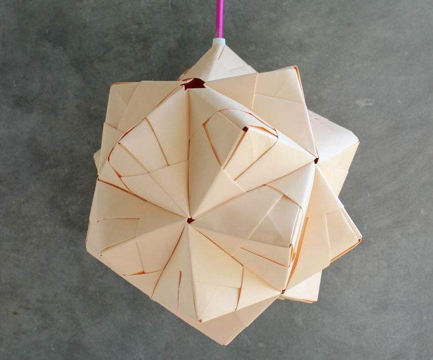 DIY Sonobe Ball Lamp