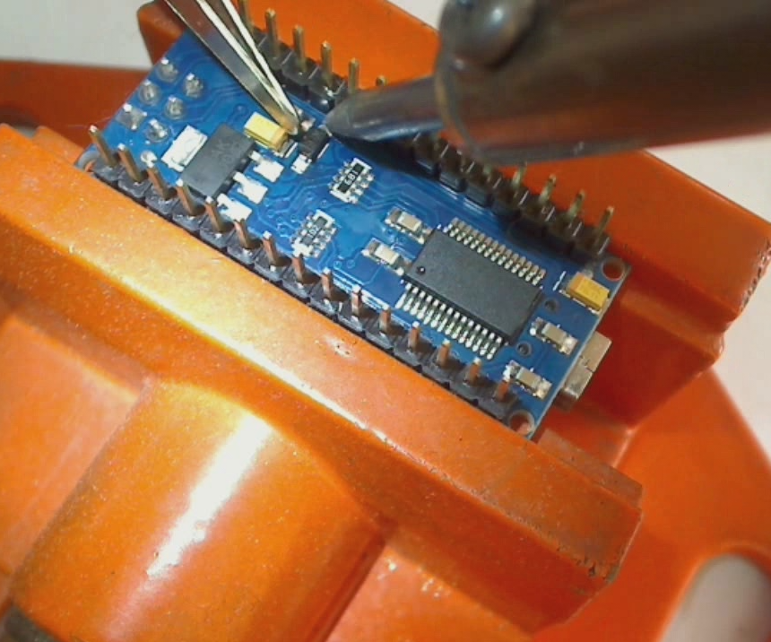 Repair Arduino Nano (no Power on USB)