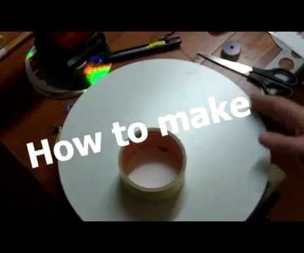 Lazy Susan turntable - Cheapo & super easy to make .