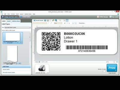 Click "Print" Button