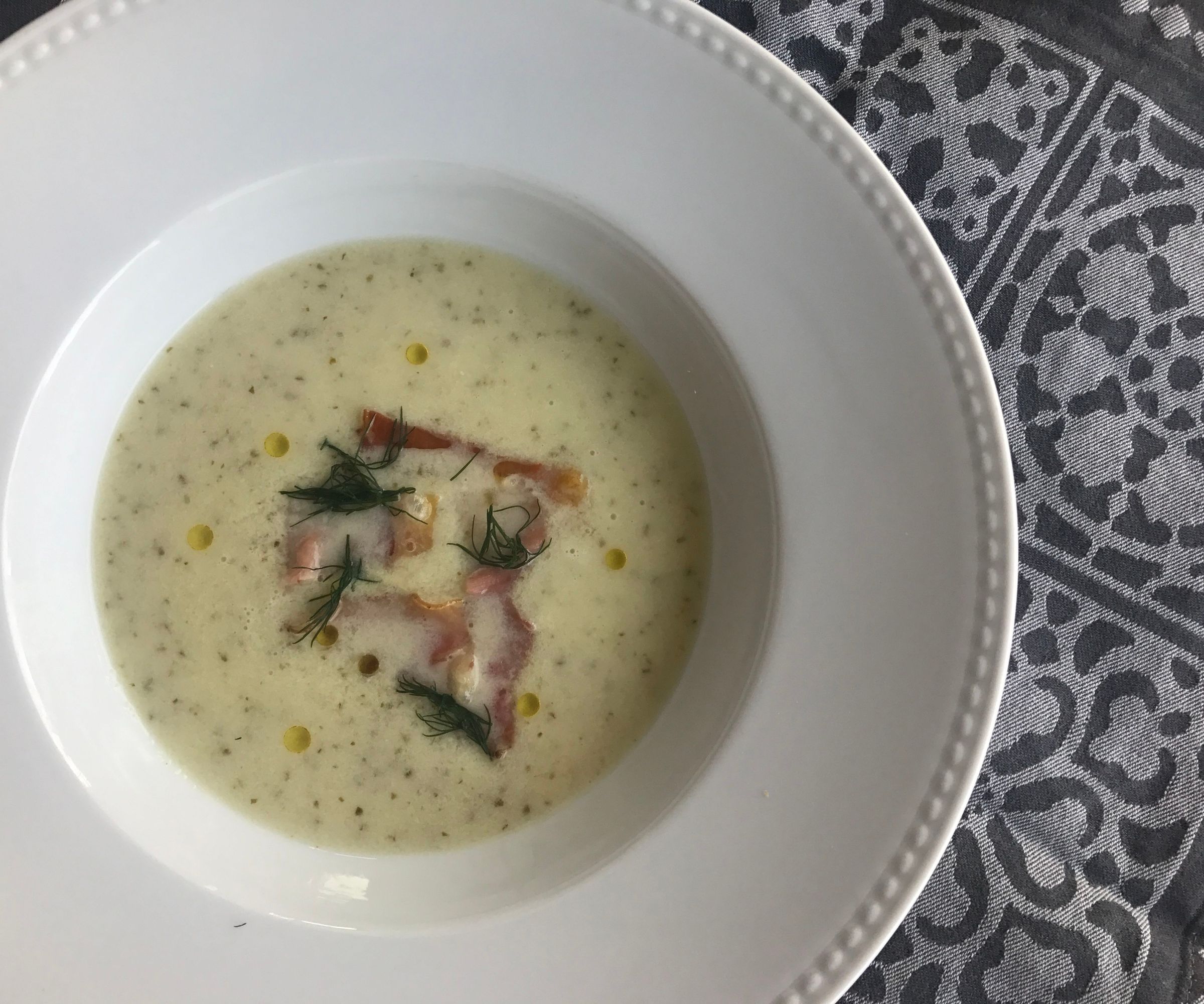 Sun Pickled Cucumber Soup