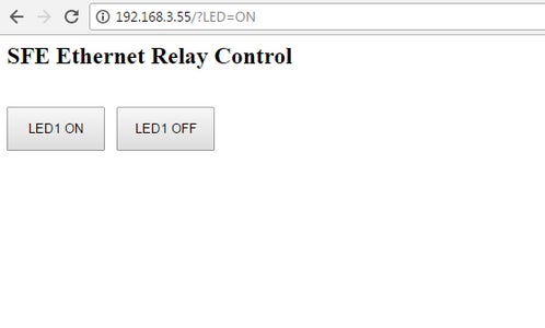 Arduino Webserver Controller Using Ethernet ENC28J60 and Arduino : 4 ...