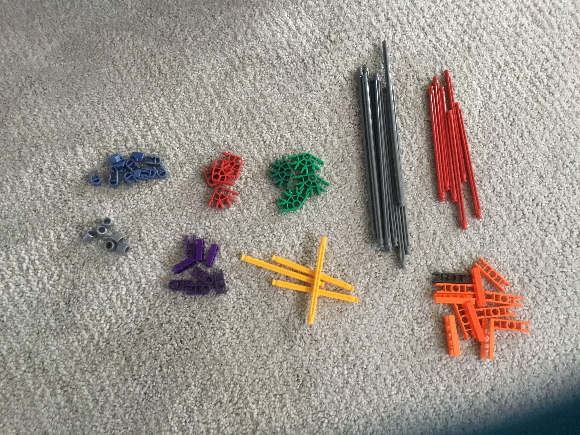 Knex Folding Table 4 Steps Instructables