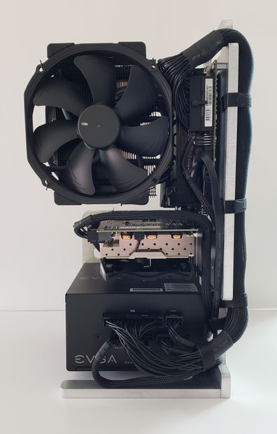 Open Pc Build Rextroth Frame Open Frame Mini ITX PC : 5 Steps (with Pictures) - Instructables