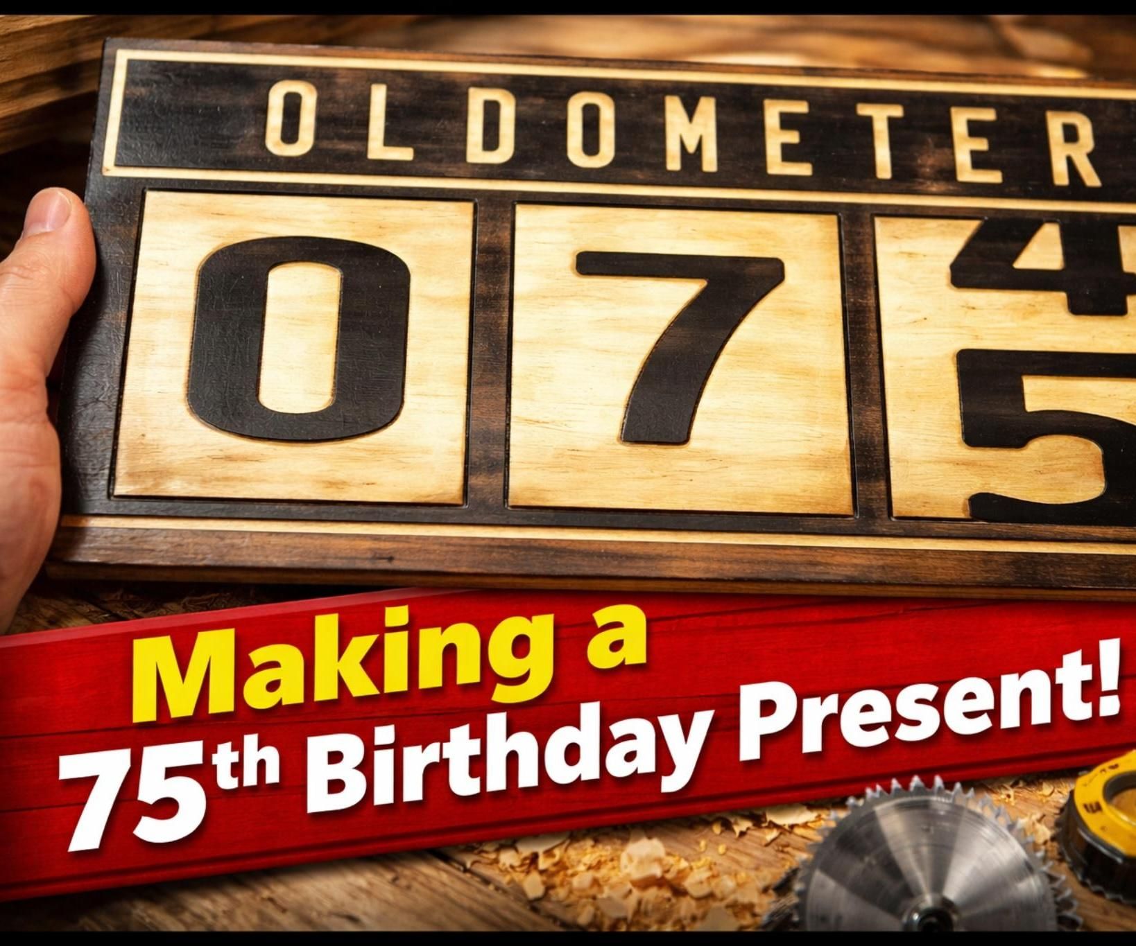 75th Birthday Present Oldometer