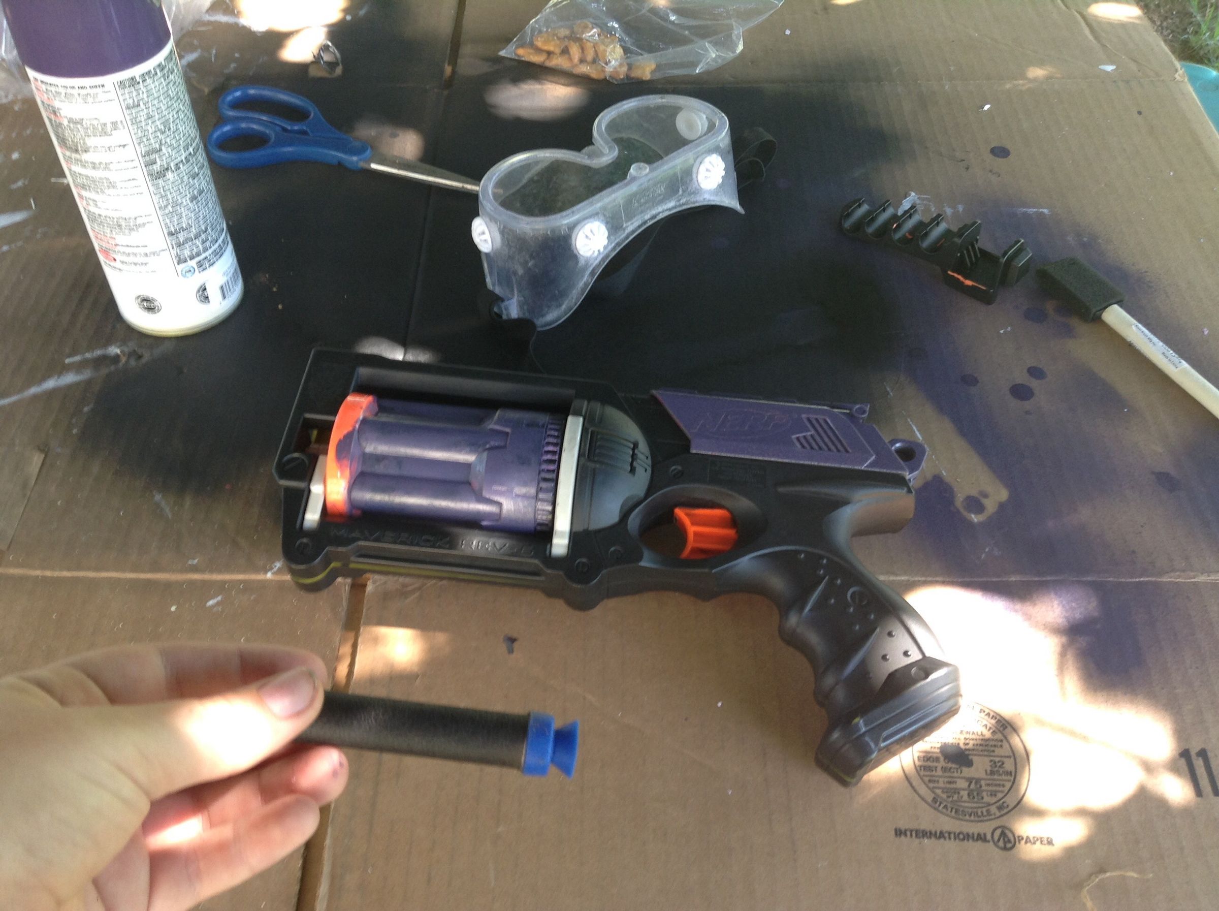 Spray Painting Nerf Guns 3 Steps Instructables