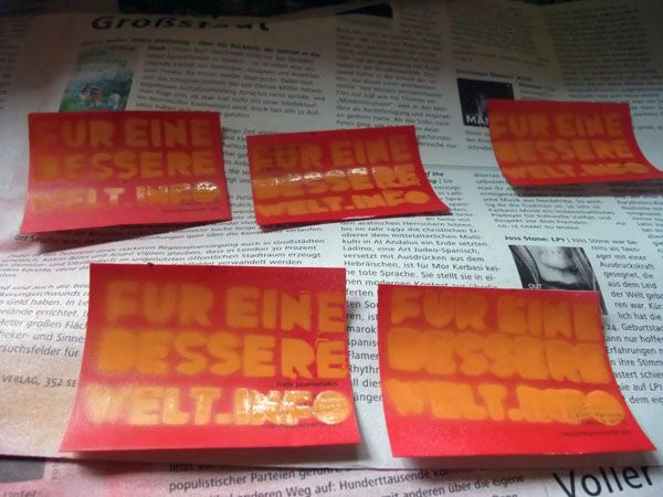 Recycle Outdated Business Cards
