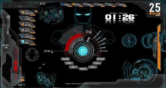 How to Customize Your Desktop to Iron Man Jarvis Interface : 3 Steps ...