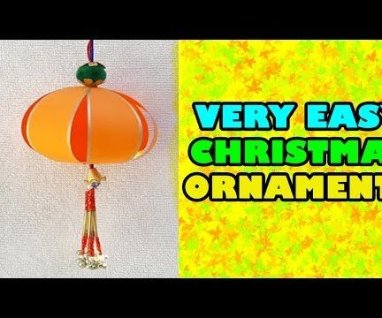 How to Make VERY EASY Christmas Ornaments