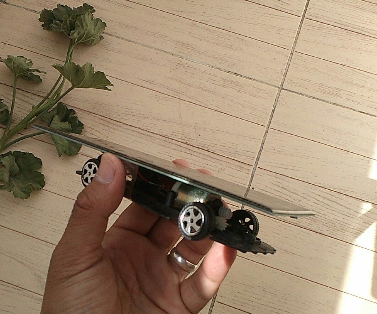 Simple Solar Car in 5 Minutes