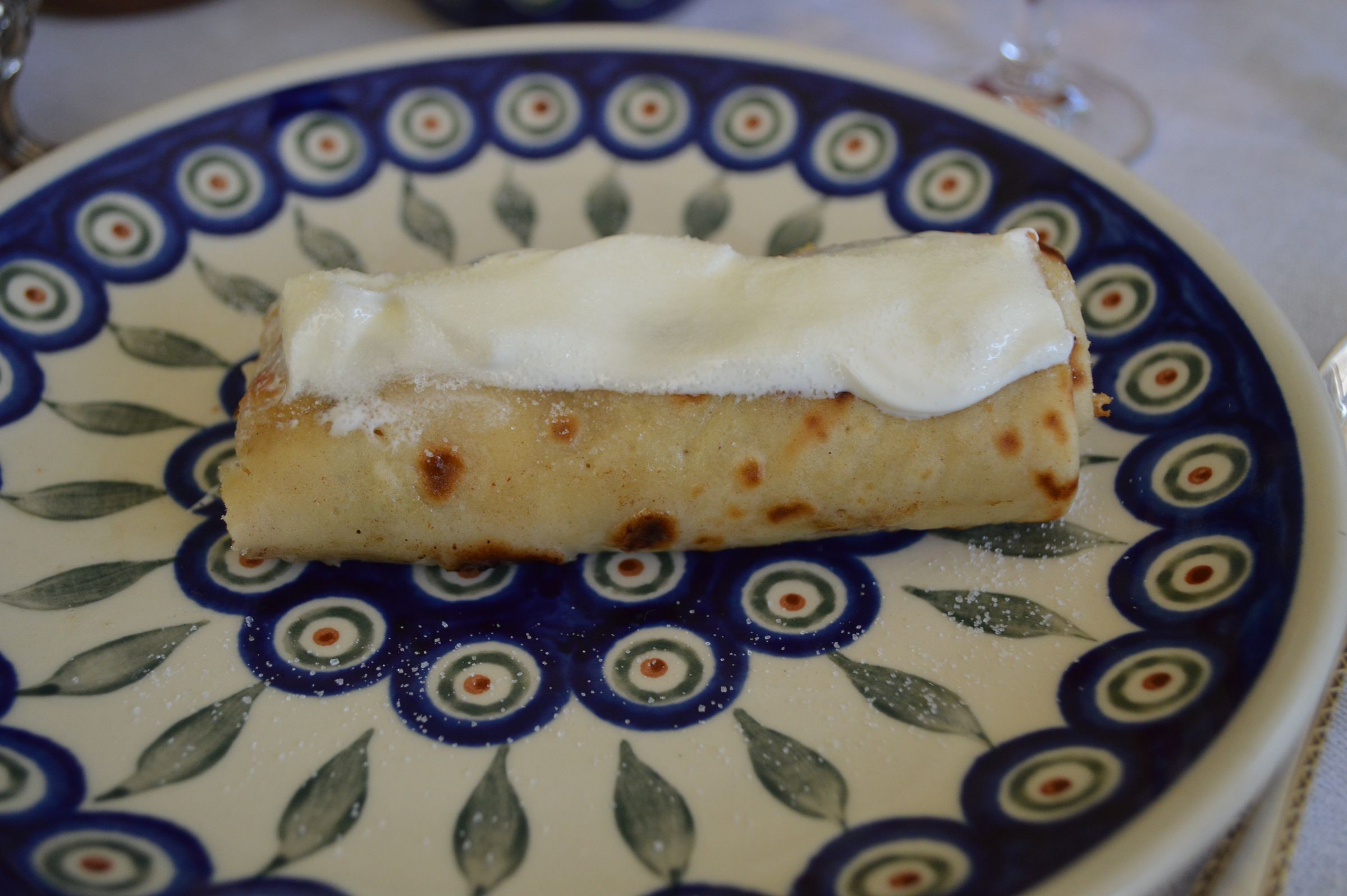 Nalesniki- Traditional Polish Crepes With Cheese Filling