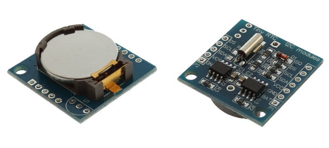 Arduino - AT24C32 / DS1307 Real Time Clock 7 SEGment Display 