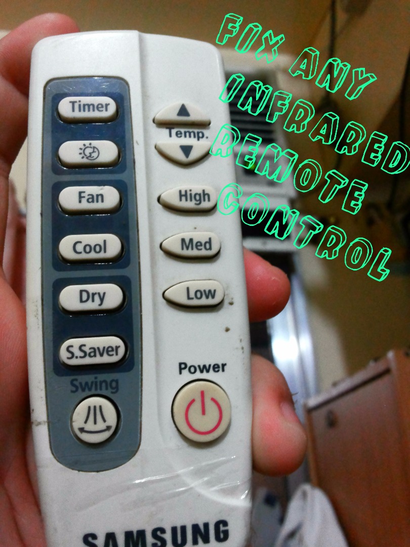 How to Fix any NOT WORKING Infrared Remote Control