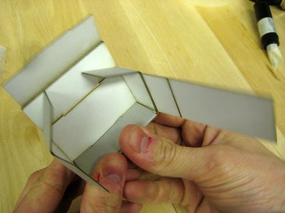 Fold the Battery Tray Into Shape