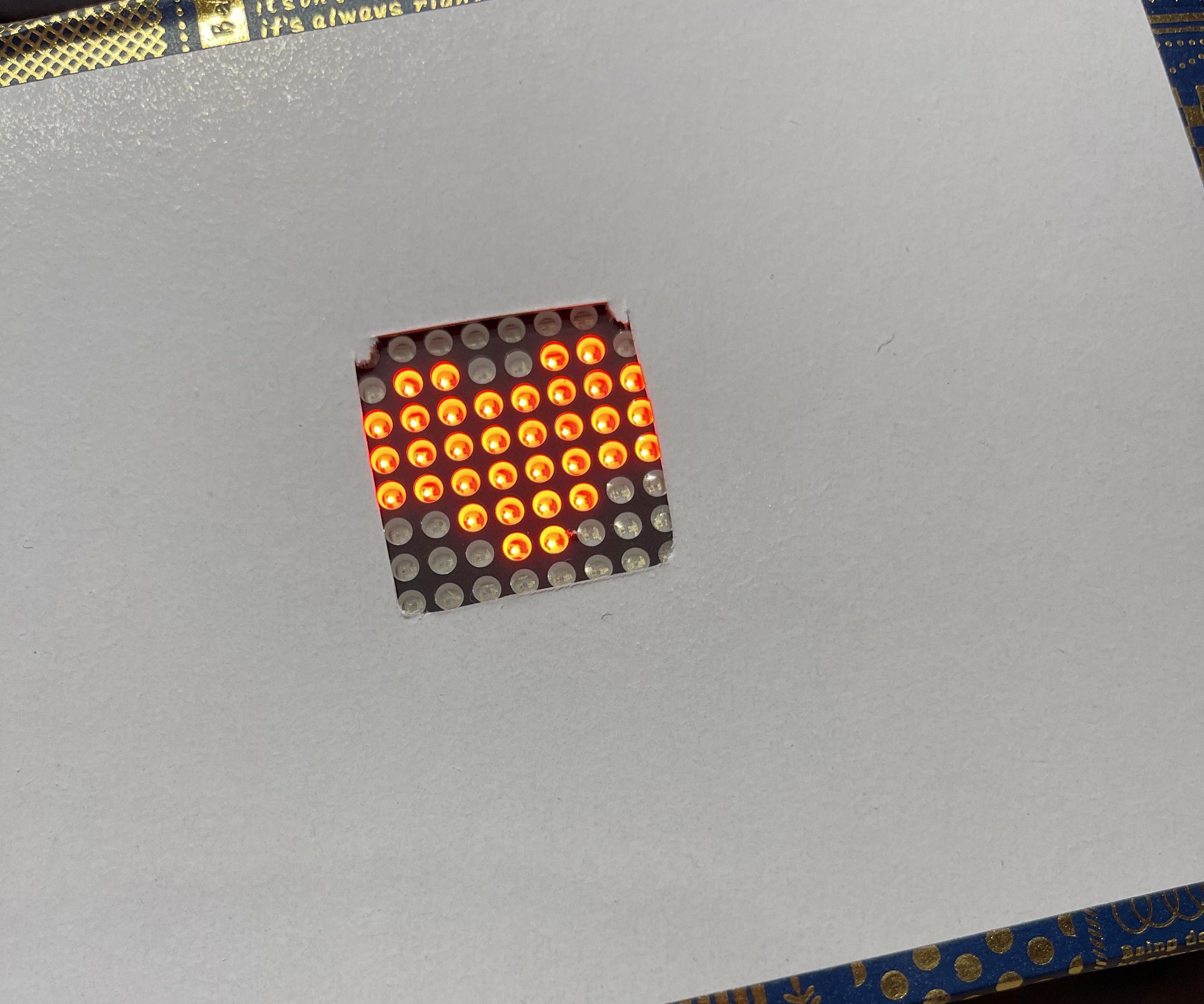 8x8 Dot Matrix: Confession and Heart Animation