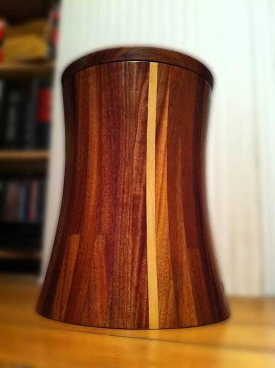 Wooden Stool with storage