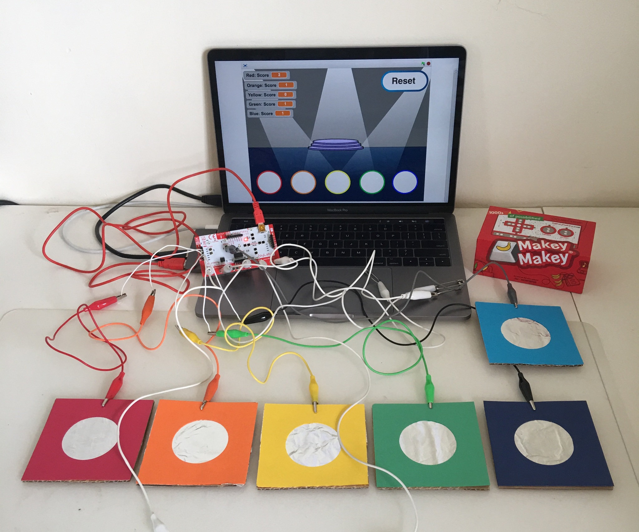 Game Buzzers With Makey Makey