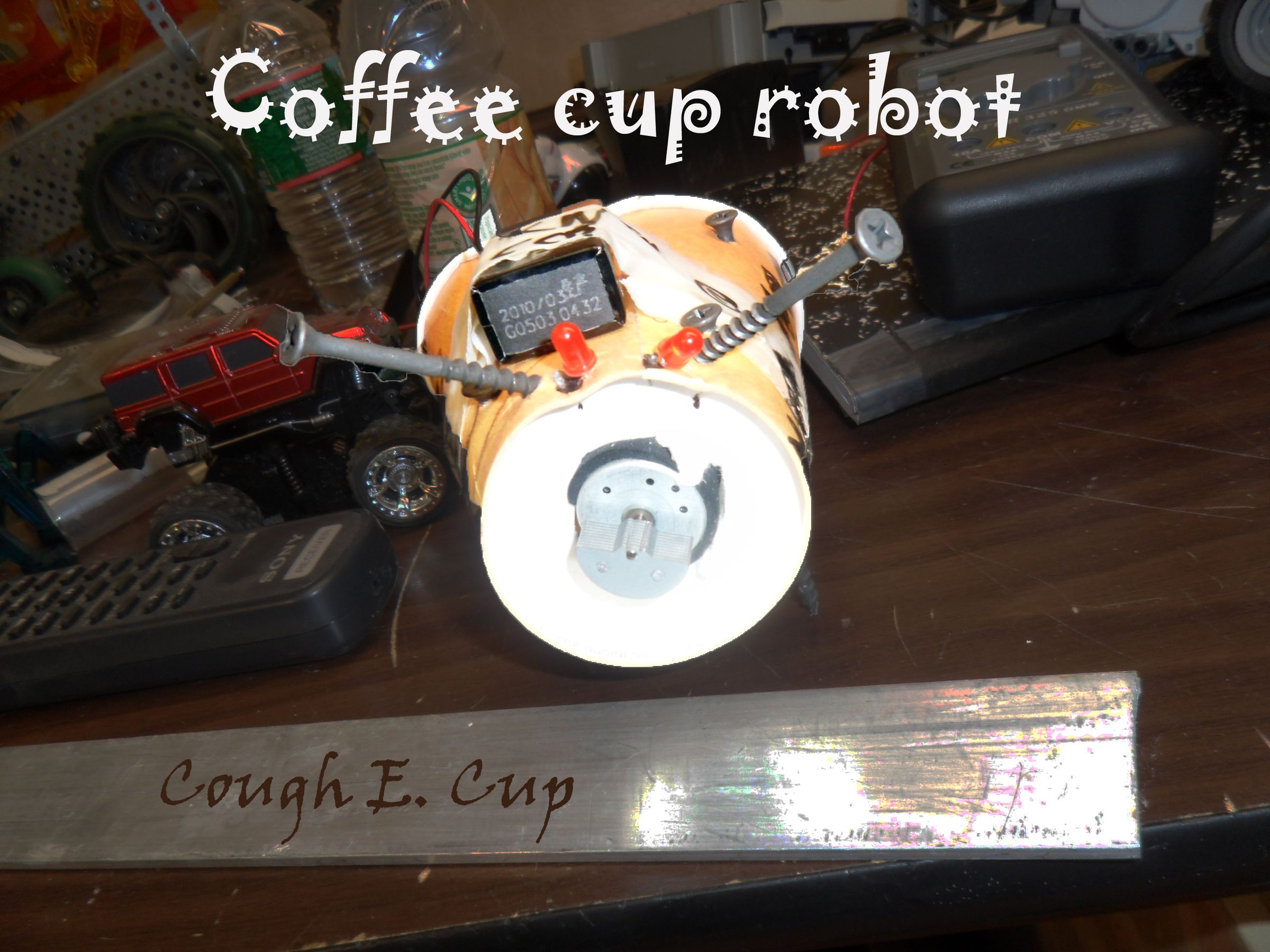 Meet Coffee Cup Robot!