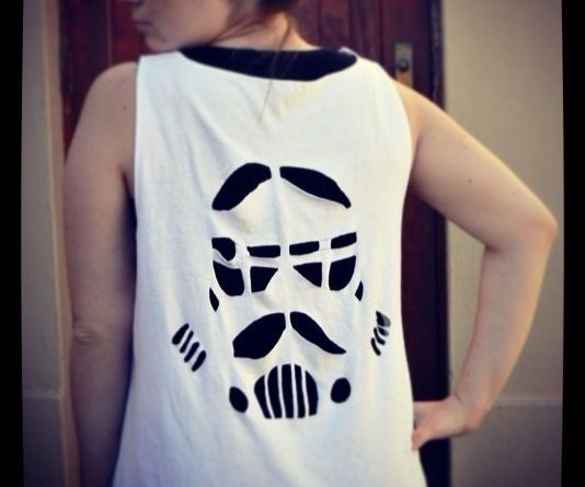 Stormtrooper Cut-Out Shirt